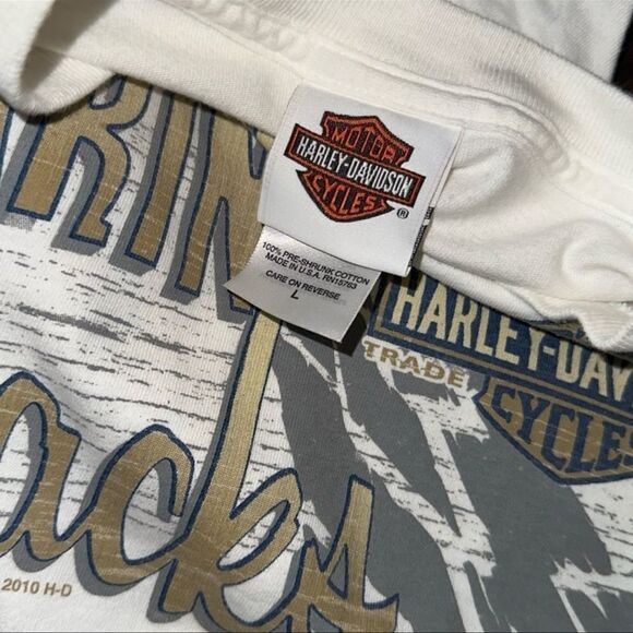 2010 Harley-Davidson Makin Tracks Tee - Picture 4 of 5